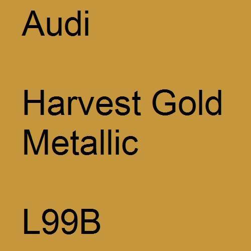 Audi, Harvest Gold Metallic, L99B.